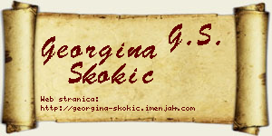 Georgina Skokić vizit kartica
